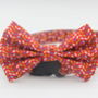 Red Petal Dog Bow Tie, thumbnail 1 of 5