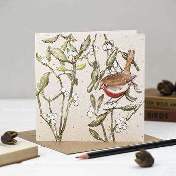 'Jolly Robins' Mixed Pack Of 10 Christmas Cards, 3 of 10