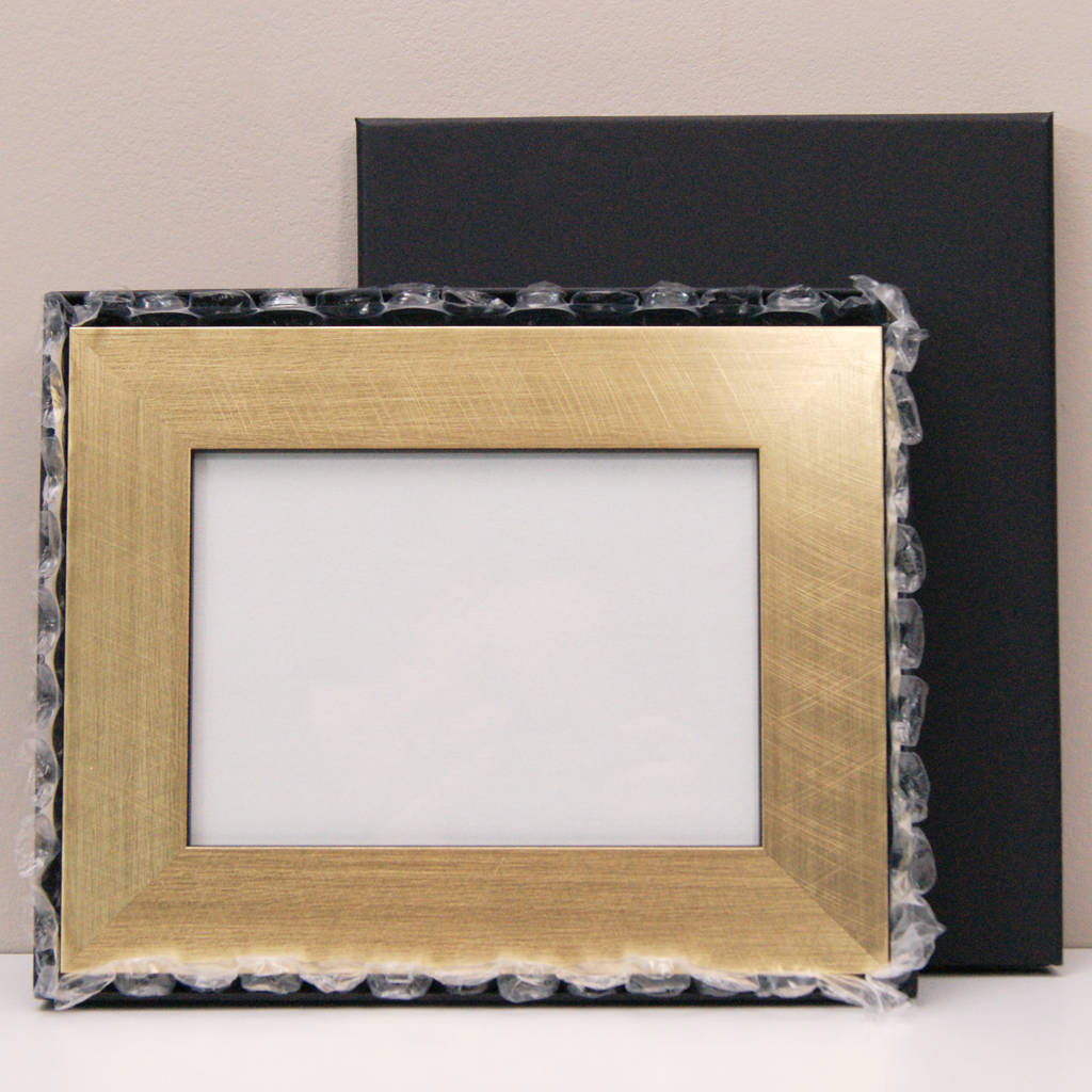 Personalised Gold Th Wedding Anniversary Photo Frame By Urban Twist Notonthehighstreet Com