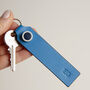 Personalised Bright Leather Debossed Key Fob, thumbnail 2 of 10