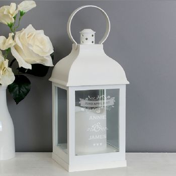 Personalised Wedding Light Up Lantern, 3 of 3