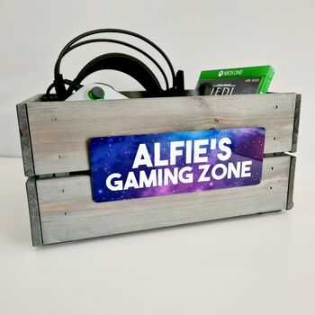Personalised Gaming Crate, Care Package, Loot Crate, 6 of 10