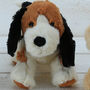 Brown Black Cream, Puppy Baby Soft Toy, thumbnail 3 of 6