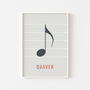 Quaver Note Print | Music Theory Poster, thumbnail 6 of 10