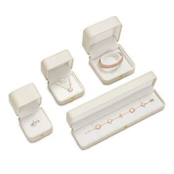 Cannes D’or Gold Cream Blossom Ombré Jewelery Box, 5 of 9