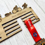Personalised Wooden Triathlon Medal Display Holder, thumbnail 2 of 6
