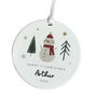 First Christmas Personalised Xmas Ceramic Ornament Gift, thumbnail 3 of 7
