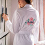 Personalised Our Mummy Rose Dressing Gown, thumbnail 3 of 7