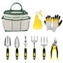 Gardening Tools Gift Kit Non Slip Handle With Tote Bag, thumbnail 4 of 10