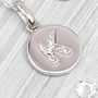 Personalised Genuine Diamond Initial Disc Necklace, thumbnail 11 of 11