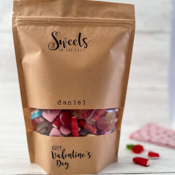 Love Heart Personalised Pick And Mix Mega Bag 1kg, 4 of 6