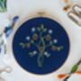 Orange Tree Embroidery Kit, thumbnail 1 of 7
