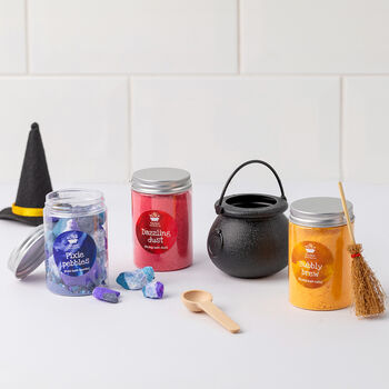 Bubbly And Bright Mini Bathtime Potion Kit And Cauldron, 2 of 4