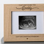 Personalised Baby Scan Photo Frame For Dad To Be, thumbnail 2 of 2