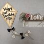 Personalised Gold Sparkly Birthday Party Decoration, thumbnail 2 of 12