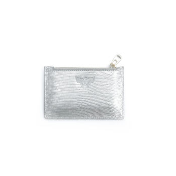 Silver Leather Cardholder, 2 of 4