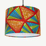 African Wax Print Geometric Lamp Shades, thumbnail 10 of 12