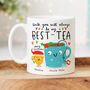 'Uncle My Best Tea' Personalised Christmas Mug, thumbnail 1 of 2