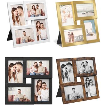 Collage Picture Frame Set For Four Photos, 7 of 7