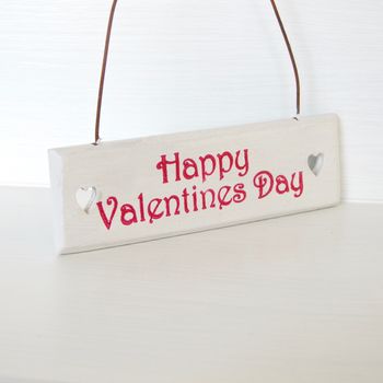 'Happy Valentines Day' Tiny Wooden Sign, 3 of 5