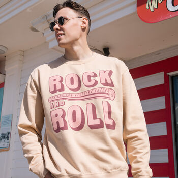 Rock And Roll Men's British Seaside Graphic Sweatshirt, 2 of 4