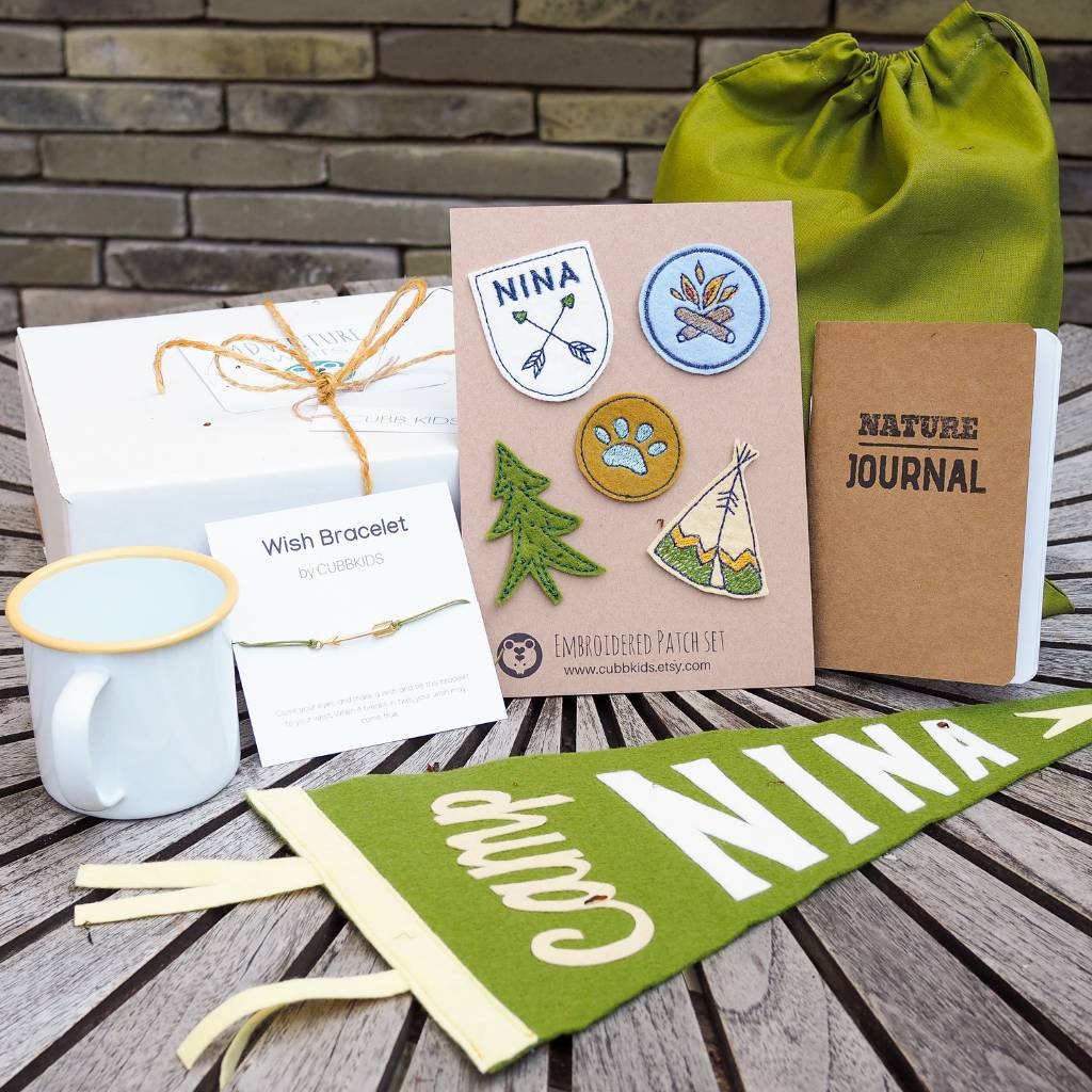 Personalised Camping Gift Set By CubbKids