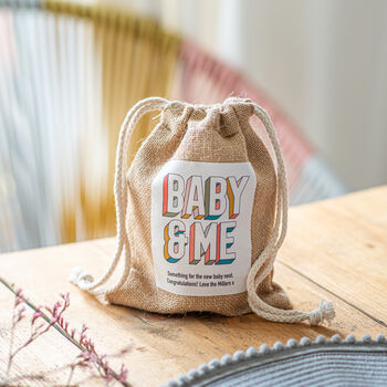 Personalised New Mum And Baby Candle Gift, 2 of 4