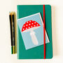 Mini Mushroom Greetings Card, thumbnail 3 of 5