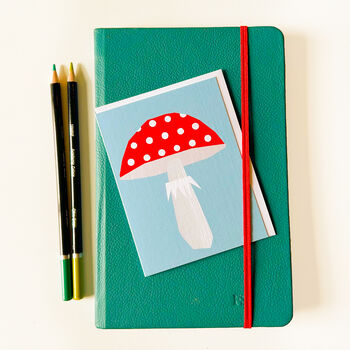 Mini Mushroom Greetings Card, 3 of 5