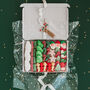 'The Festive One' Christmas Letterbox Sweets Gift, thumbnail 1 of 8
