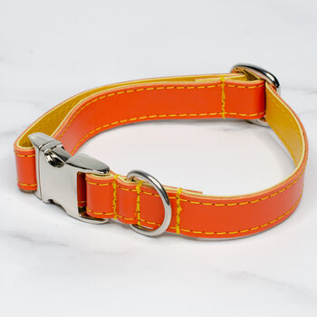 Soft Leather Adjustable Clip On Collar, 6 of 9