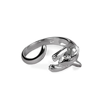 Sterling Silver Mouse Ring, 3 of 4