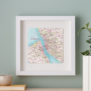 Personalised Liverpool Map Print Wall Art, 2 of 5