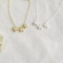 30th Birthday Gift, Three Star Necklace Gift For Three Decades, thumbnail 5 of 8