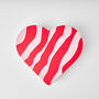 Heart Shaped Tin In Swedish Design Filled With Chocolate Truffles Kärlek, thumbnail 6 of 9