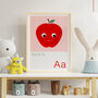 A Is For Apple Children's Alphabet Print, thumbnail 1 of 3