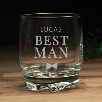 Personalised Best Man Tumbler Gift Boxed, 3 of 3