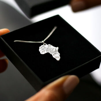 Safari Animals Pendant Necklace In Sterling Silver, 4 of 10