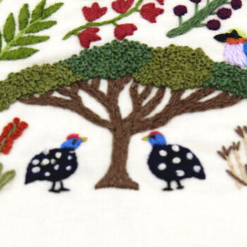 African Savanna, Hand Embroidery Kit, 6 of 12