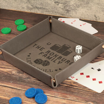 Let's Roll Dice Rolling Snap Up Table Top Gaming Tray, 5 of 5