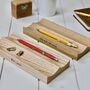 Personalised Wooden Pen And Jewellery Tray, thumbnail 1 of 9