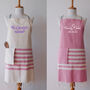 Personalised Apron, Hand Towel, 2nd Anniversary Gift, thumbnail 9 of 12