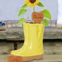 Personalised Welly Plant Pot Gift, thumbnail 8 of 11
