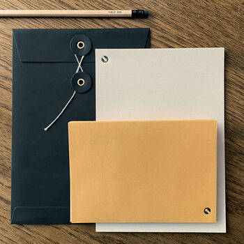 'Arrows' Letterpress Notepaper Writing Set, 2 of 5
