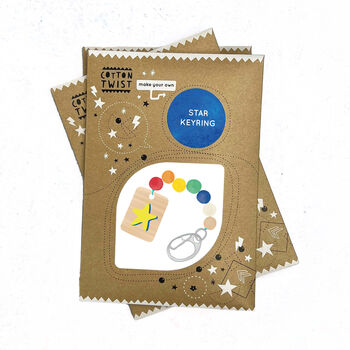 Make Your Own Personalised Letter Keyring Kit, 6 of 10