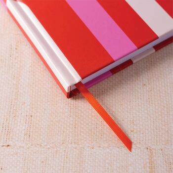 2025 Diary | A5 Hardcover Week To View | Pink And Red, 5 of 12