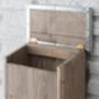 Wood And Zinc Post Box, thumbnail 2 of 2