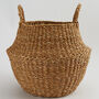 Seagrass Belly Basket, thumbnail 1 of 5