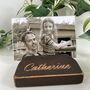 Personalised Carved Wooden Photo Holder, thumbnail 1 of 12