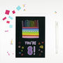 Children's Rainbow Cake Birthday Cards, thumbnail 9 of 11